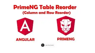 PrimeNG Table Reorder - Column and Row Reorder | Angular 16