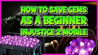 Injustice 2 Mobile. How to save gems as a beginner. Gems Guide.