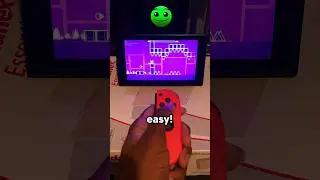 I BEAT Geometry Dash on my Nintendo Switch…