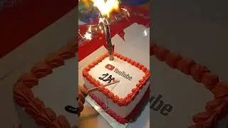 1k subscribers complete celebration youtube cake thankyou so much my youtube family