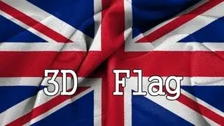 Photoshop CS6 How To Make A 3D Flag