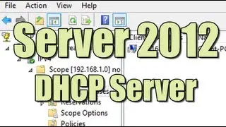 Server 2012 DHCP