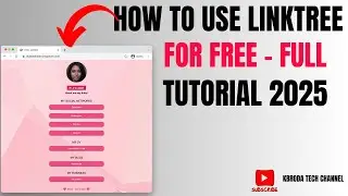 Linktree Explained! How To Create or Setup Linktree For Instagram, TikTok, Snapchat Free In 2025