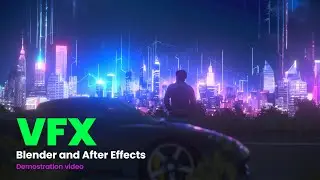 VFX Composting Blender + After Effects