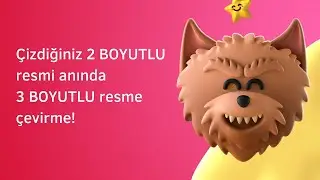 ÇİZDİĞİN 2 BOYUTLU RESMİ 3 BOYUTLUYA ÇEVİR ! - TÜRK YAPIMI YAPAY ZEKA SİTESİ