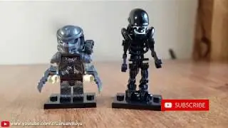 Lego Predator And Alien Toy Review Лего хищник и чужой