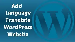 How to add google language Translate on WordPress website