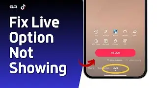 How to Fix TikTok Live Option Not Showing | Missing Live Option (2024)