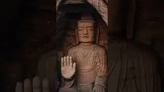 1,600-yr-old Buddha statue in China 🪷