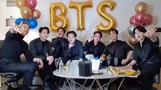 BTS VLIVE 04.04.22 Трансляция BTS после Grammy часть 2/2 [RUS SUB][РУС САБ]