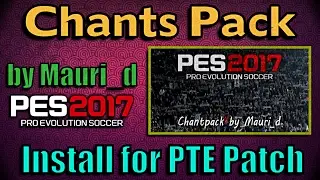 [PES 2017] Chants Pack by 