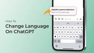 How To Change Language On ChatGPT?