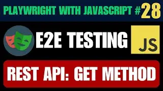 Playwright with JavaScript tutorial 28 | Rest API Automation | GET Method