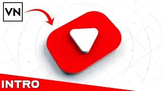 How To Make Professional 3D Intro For YouTube on Mobile || Intro Kaise Banaye || VN Video Editing