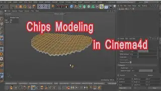 Chips modeling cinema4d