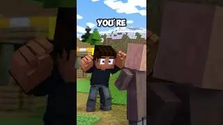 If villagers could talk in Minecraft  #funny #minecraft #shorts #memes #rixpiee #fypシ #viral