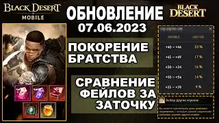 🔔 СТАТИСТИКА ТОЧКИ в БДО ♦ ПОКОРЕНИЕ БРАТСТВА в БДМ ♦ Обновление 07.06.23 BDO и Black Desert Mobile