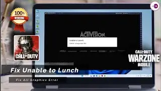 COD Warzone™ Mobile - Unable to Lunch, Unsupported GPU Fix, Fix All Error (100% Working)