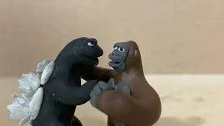 King Kong vs Godzilla 1962 (claymation video)