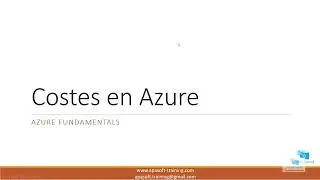 17-Curso de Azure fundamentals (AZ-900)-Resumen gastos en Azure