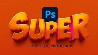 Como hacer efecto de texto 3D en photoshop