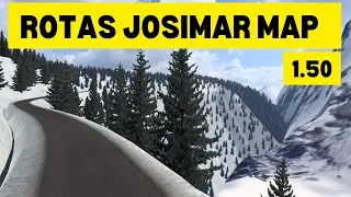 Ets 2 Harita Modu (ROTAS JOSIMAR MAP 1.50)  EURO TRUCK SIMULATOR 2