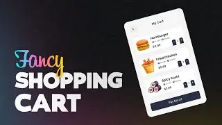 Shopping Cart Design using HTML & CSS