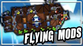 Flying Battle Ships Mod That Makes Me Regret Everything In Forts