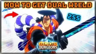 How to Get Dual Wielding Fast and Easy Guide ( Roblox Elemental Dungeons )