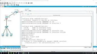 Configuring Internet Access on Cisco ASA Firewall, Packet Tracer v. 7.2