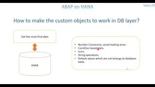 Video 2 - ABAP on HANA - Inline Declarations