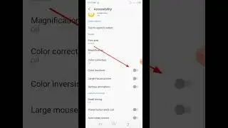 Color Inversion || Color Correction || Smartphone Accessibility Settings || #shorts