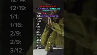 Playboi Carti I AM MUSIC Rollout Timeline 