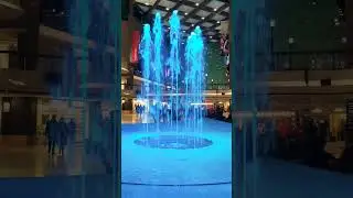Complexe Desjardins' Magical Fountain in Downtown Montreal 