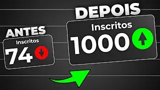 DOMINE o YouTube e CONQUISTE 1000 Inscritos!✅