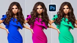 How to Change Color in Photoshop in 1 Minute!!!