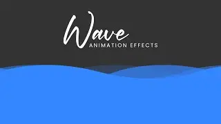 Wave Animation Effects | Html CSS