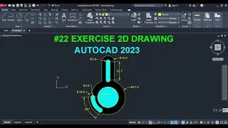 AutoCAD 2D Exercise #22 - A Quick & Easy Guide