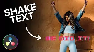 How to Make Text Shake in DaVinci Resolve 18