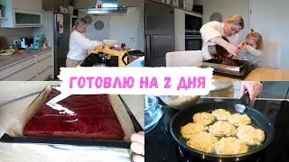 VLOG🇩🇪: готовлю на 2 дня/ вкусный шоколадный пирог 🥧/ поехали в бассейн 🏊