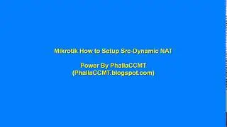 Mikrotik How to Setup Src-NAT with Dynamic ip address