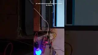 AC Bulb Control through Customized Arduino by Interns from Govt Polytechnic, Karnal
