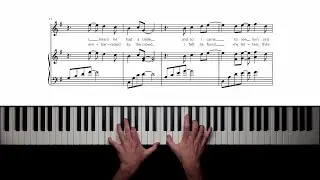 Killing Me Softly (Fugees / Roberta Flack) - Piano Cover + Sheet Music