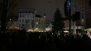 Ljubljana: prižig lučk