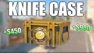 I unboxed the Knife Case and made PROFIT!! (Skinclub Case Opening)