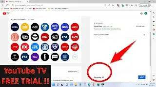 Tutorial How to Get Free Trial YouTube TV