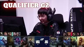 WBG vs JDG - Game 2 | LPL Worlds 2024 Regional Qualifier | Weibo Gaming vs JD Gaming G2 full