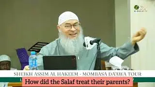 How did the Salaf treat their parents? #Assim #assimalhakeem #assim assim al hakeem