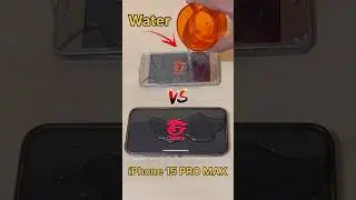 Water Mobile 😈 vs Galaxy Z Fold 6 - Water Gaming Test 