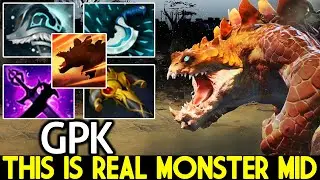 GPK [Primal Beast] This is Real Monster Mid Insane High Skill Dota 2